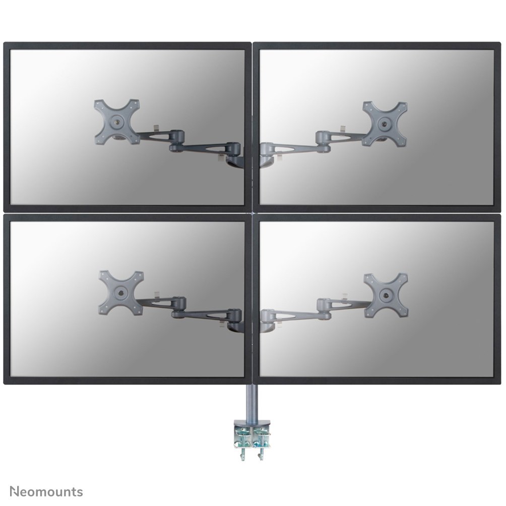 [FPMAD935D4] Neomounts FPMA-D935D4 monitor arm, 10 to 27 inch, up to 6 kg, 4 screens, VESA 75x75 to 100x100