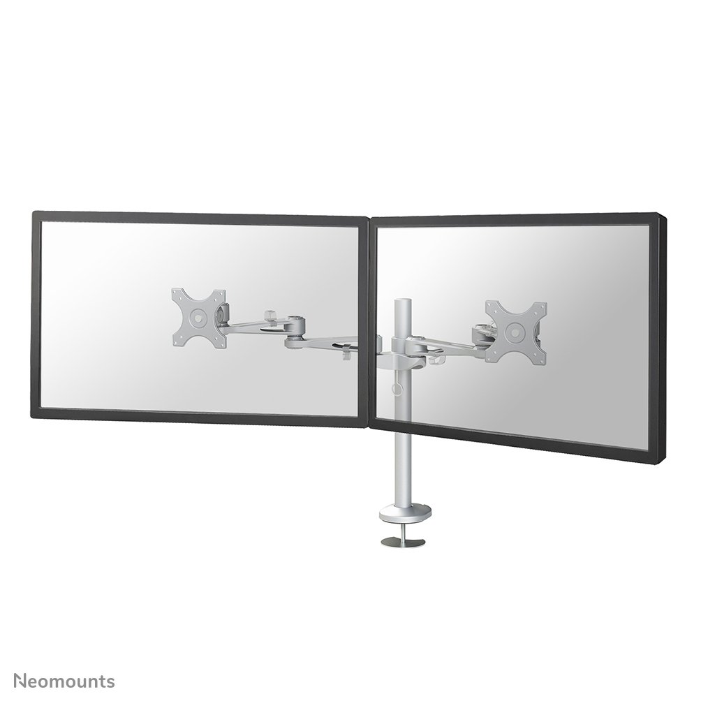 [FPMAD935DG] Neomounts FPMA-D935DG Monitorarm, 10 bis 27 Zoll, bis 6 kg, 2 Bildschirme, VESA 75x75 bis 100x100