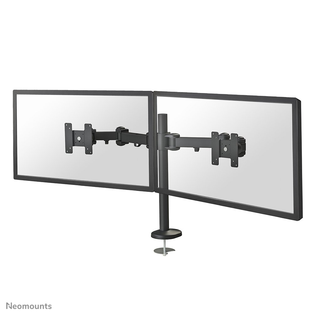 [FPMAD960DG] Bras support d'écran Neomounts FPMA-D960DG, 10 à 27 pouces, jusqu'à 8 kg, 2 écrans, VESA 75x75 à 100x100