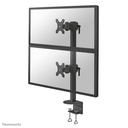 Neomounts FPMA-D960DVBLACKPLUS Monitorarm, 17 bis 49 Zoll, bis 15 kg, 2 Bildschirme, VESA 75x75 bis 100x100
