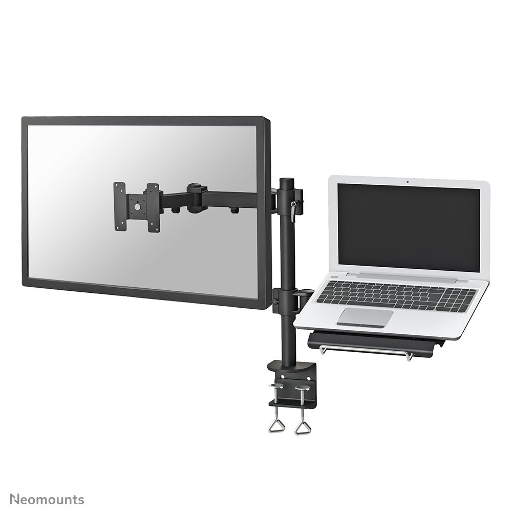 [FPMAD960NOTEBOOK] Neomounts FPMA-D960NOTEBOOK monitor arm, 10 to 27 inch, up to 10 kg, VESA 75x75 to 100x100, Tilt, Rotate, Swivel