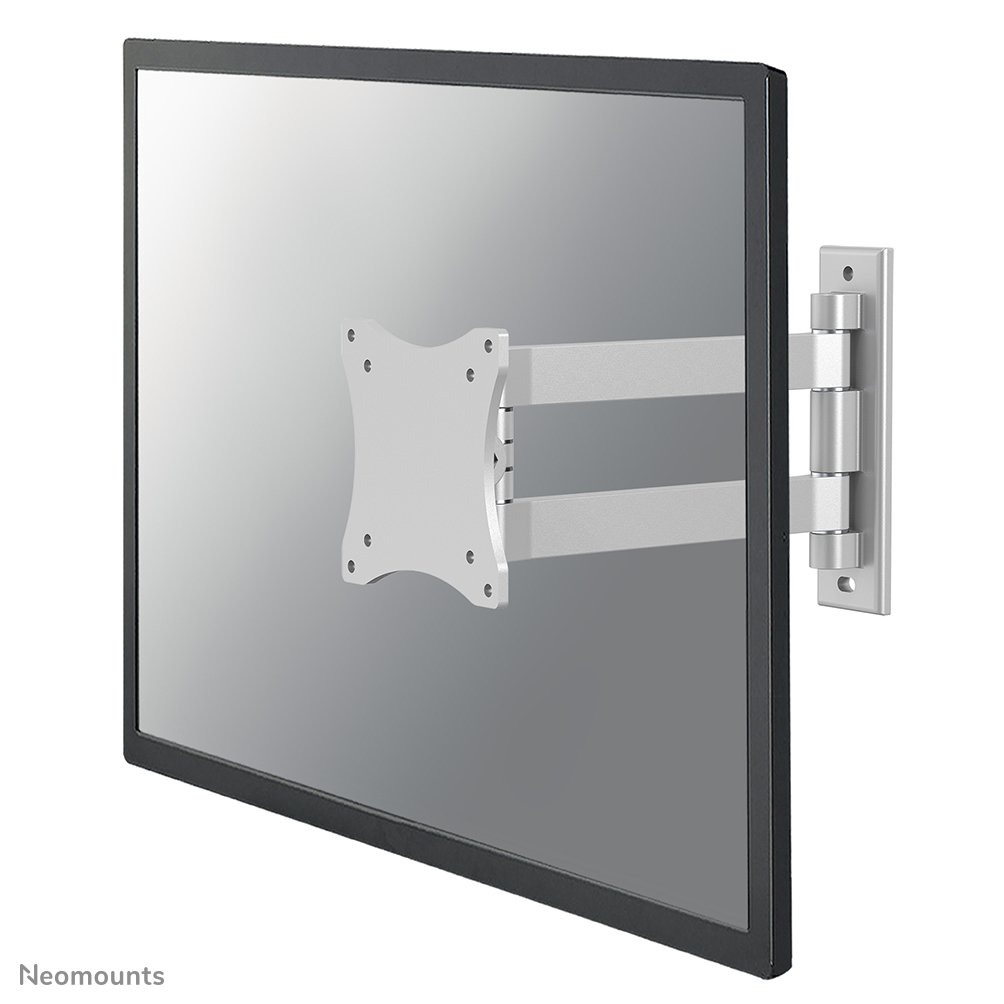 Neomounts FPMA-W820 wall mount, 10 to 27 inch, up to 15 kg, VESA 75x75 to 100x100, Tilt, Swivel, Full motion