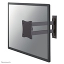 Neomounts FPMA-W820BLACK wall mount, 10 to 27 inch, up to 15 kg, VESA 75x75 to 100x100, Tilt, Swivel, Full motion