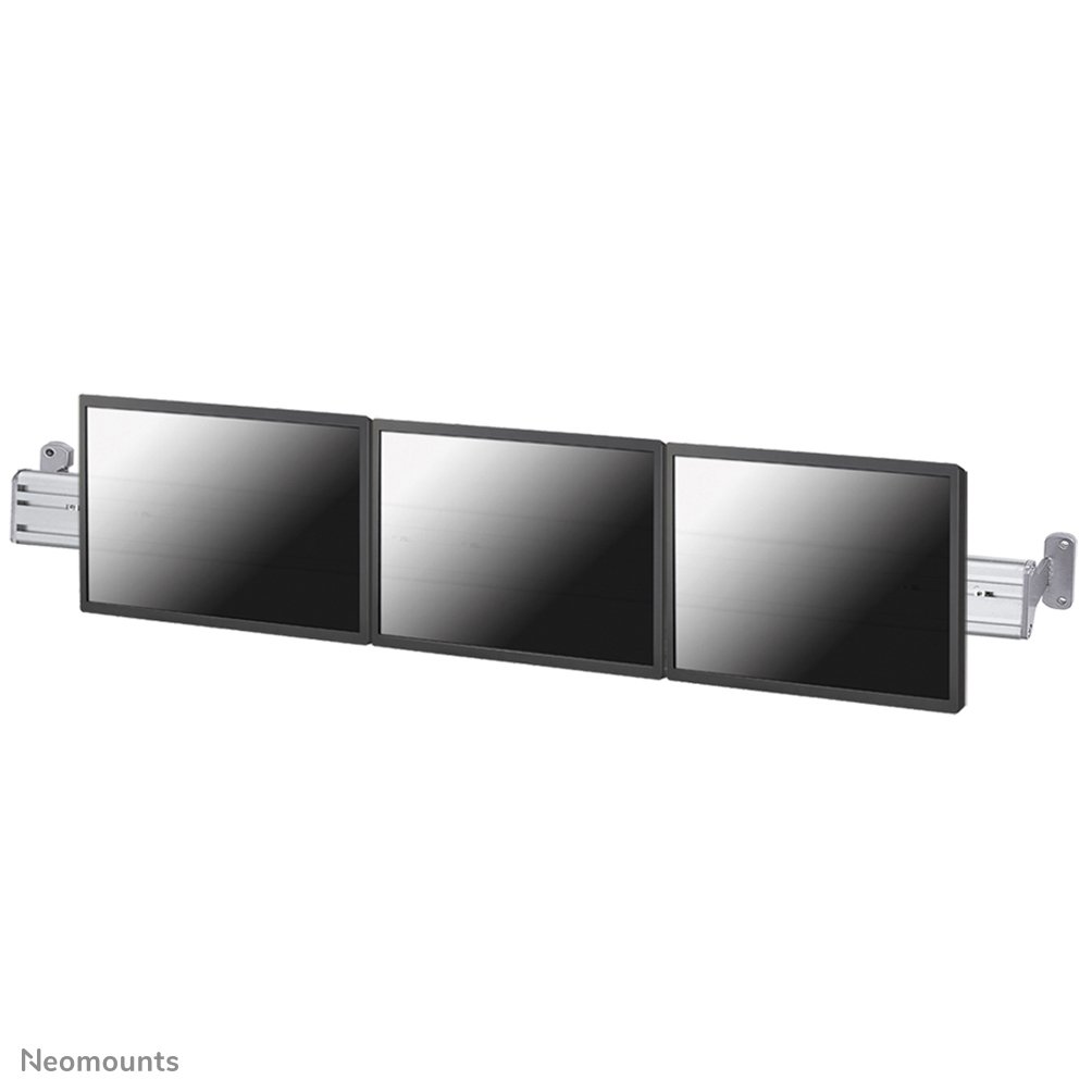 Neomounts FPMA-WTB100 Wandhalterung, 10 bis 24 Zoll, bis 10 kg, 3 Bildschirme, VESA 75x75 bis 100x100