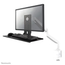 Neomounts KEYB-V200BLACK Schreibtisch-Zubehör, 32 Zoll, bis 2 kg, VESA 75x75 bis 100x100, Fixiert