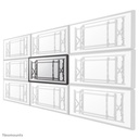 Support mural pour videowall Neomounts LED-VW1750BLACK, 32 à 55 pouces, jusqu'à 35 kg, VESA 200x200 à 600x400, fixé