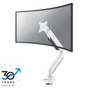 Neomounts NM-D775WHITEPLUS monitor arm, 10 to 49 inch, up to 18 kg, VESA 75x75 to 100x100, Full motion