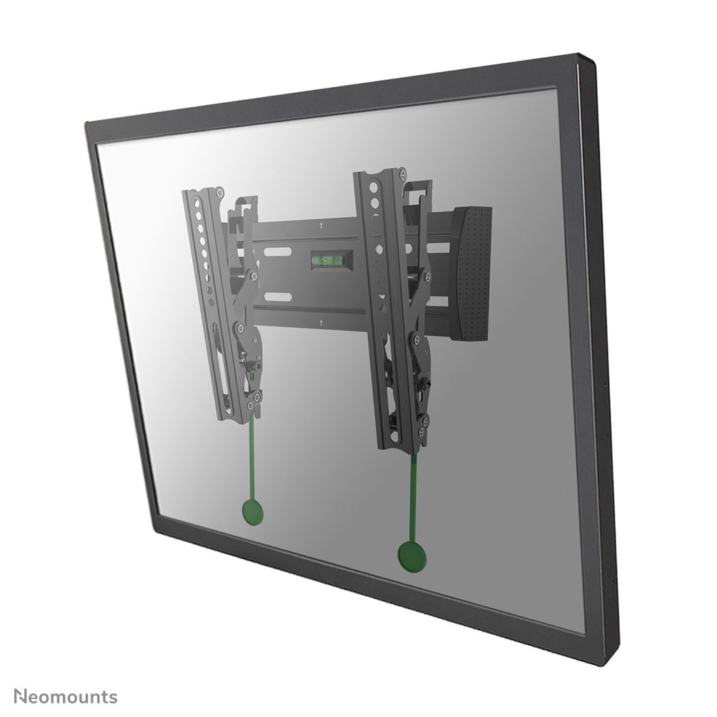 [NMW125BLACK] Neomounts NM-W125BLACK Wandhalterung, 10 bis 40 Zoll, bis 20 kg, VESA 75x75 bis 200x200, Neigen