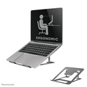 Support pour ordinateur portable Neomounts NSLS085GREY, 10 à 17 pouces, jusqu'à 5 kg, inclinaison