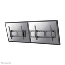 Support mural pour panneau de menu Neomounts NS-WMB200BLACK, 40 à 52 pouces, jusqu'à 50 kg, 2 écrans