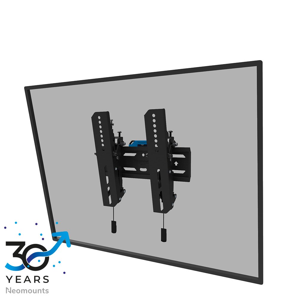 [WL35S850BL12] Support mural pour écran Neomounts WL35S-850BL12, 24 à 65 pouces, jusqu'à 40 kg, VESA 75x75 à 200x200, inclinaison