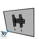 Support mural pour écran Neomounts WL35S-850BL12, 24 à 65 pouces, jusqu'à 40 kg, VESA 75x75 à 200x200, inclinaison