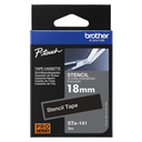 Ruban pochoir Brother STe-141 / STE141, 18 mm x 3 m