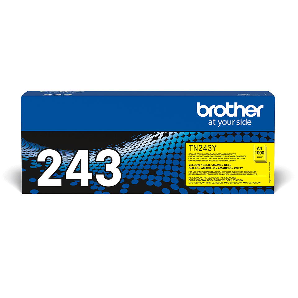 [TN243Y] Brother Toner TN-243Y / TN243Y Gelb, 1.000 Seiten