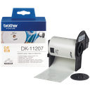 Étiquettes prédécoupées Brother DK-11207 / DK11207, noir sur blanc, Ø 58 mm, 100 étiquettes
