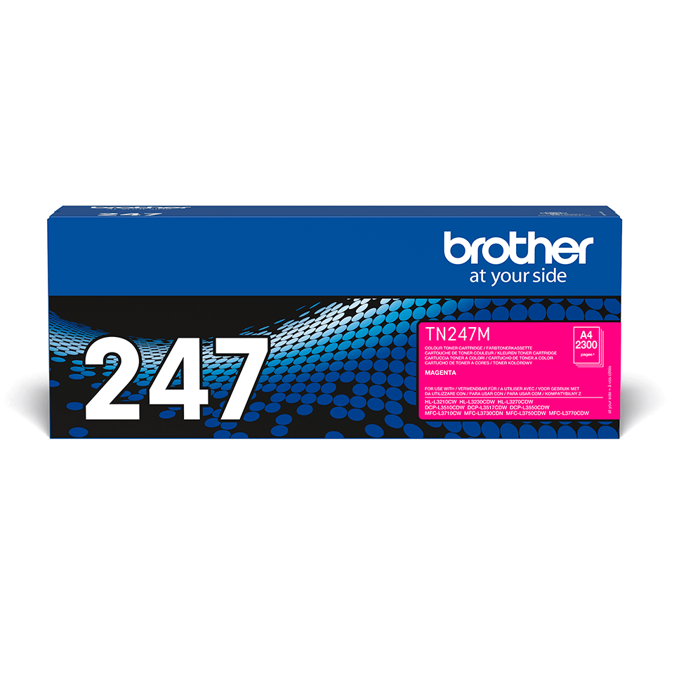 [TN247M] Brother TN-247M / TN247M magenta toner XL, 2,300 pages