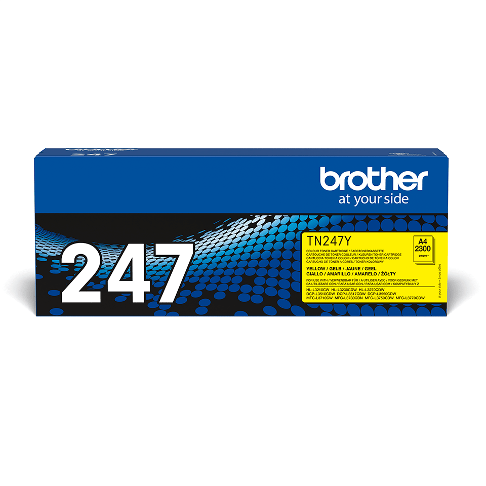 [TN247Y] Brother TN-247Y / TN247Y yellow toner XL, 2,300 pages