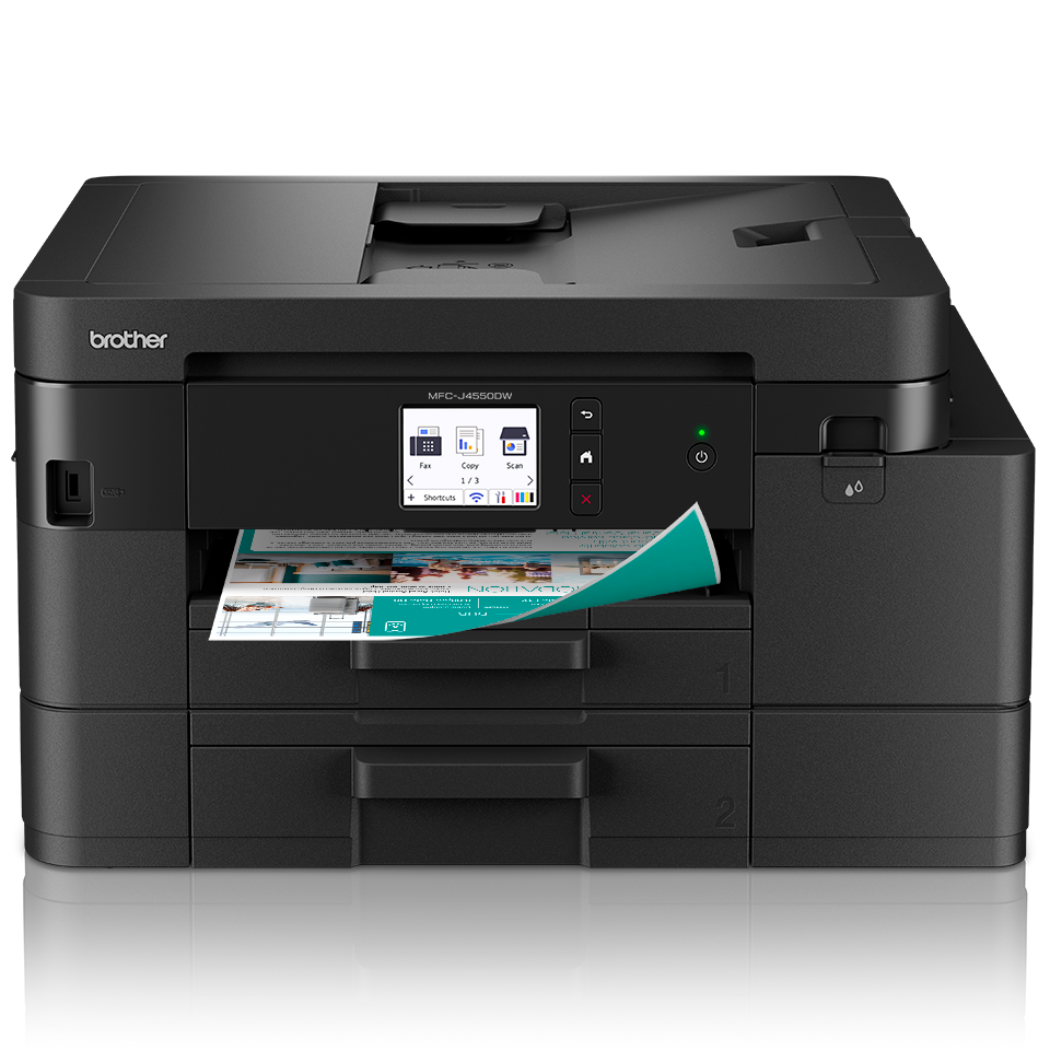 [MFCJ4550DW] Multifonction jet d'encre couleur Brother MFC-J4550DW, A4, 20 ipm, recto verso, 400 feuilles, Wi-Fi