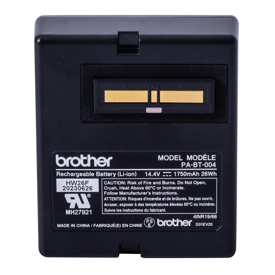 Brother PA-BT-004 rechargeable battery