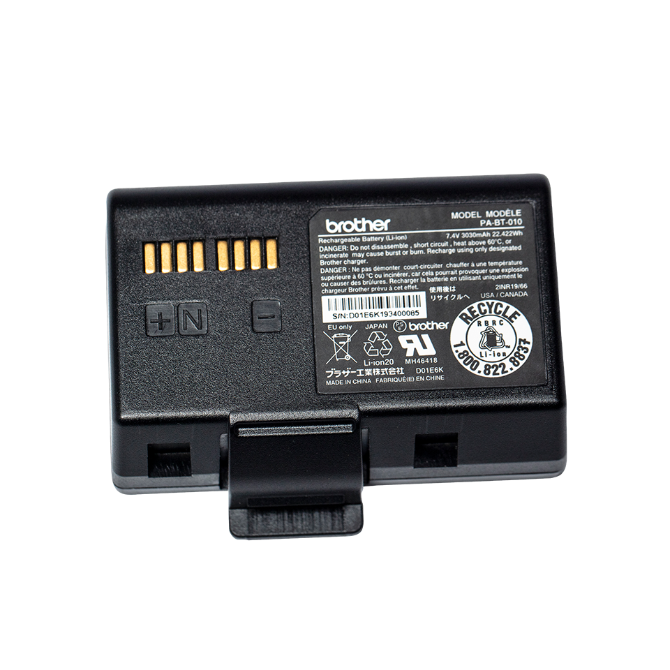 Brother PA-BT-010 rechargeable battery