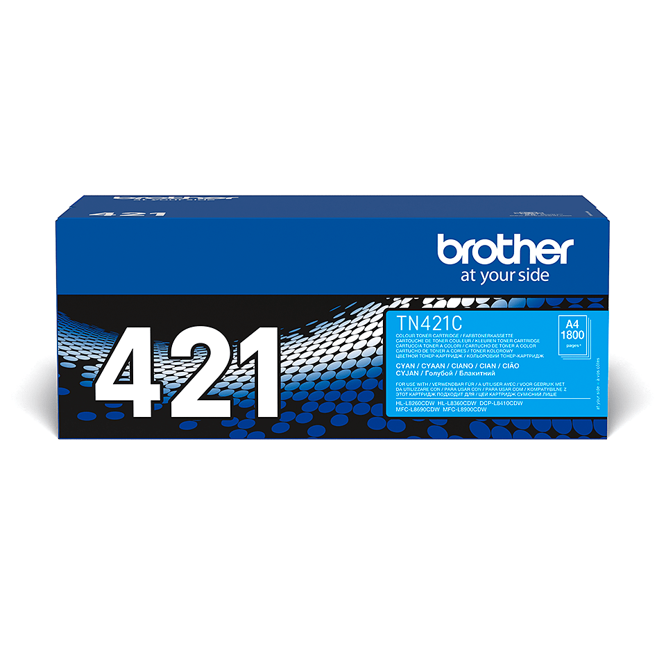[TN421C] Brother TN-421C / TN421C cyan toner, 1,800 pages