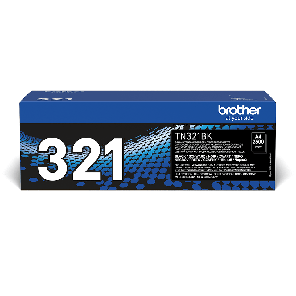 [TN321BK] Brother TN-321BK / TN321BK black toner, 2,500 pages