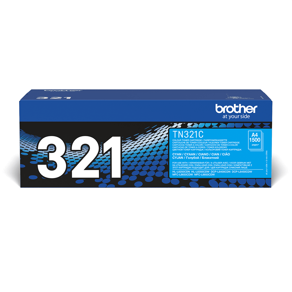 [TN321C] Brother TN-321C / TN321C cyan toner, 1,500 pages