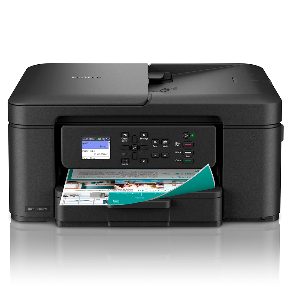 [DCPJ1360DWRE1] Brother DCP-J1360DW Farbtintenstrahl-Multifunktionsgerät, A4, Duplex, WLAN