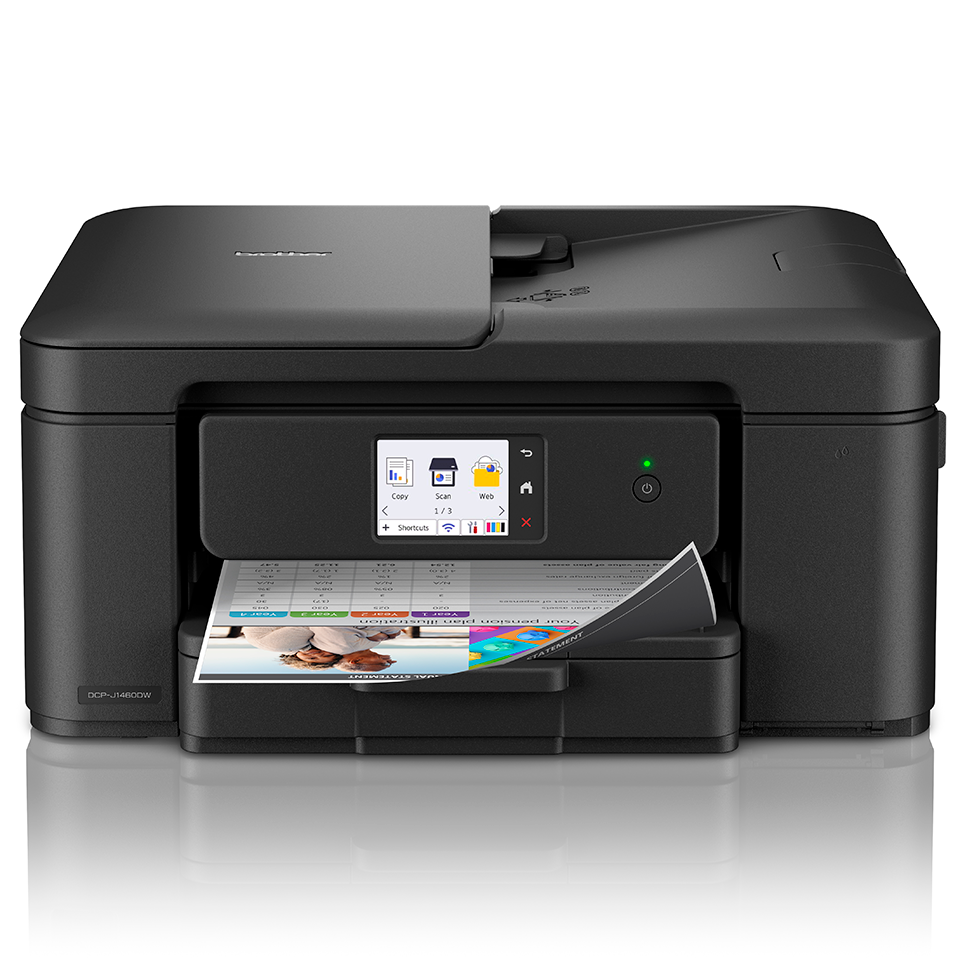 [DCPJ1460DWRE1] Brother DCP-J1460DW color inkjet all-in-one, A4, 16 ipm, duplex, Wi-Fi
