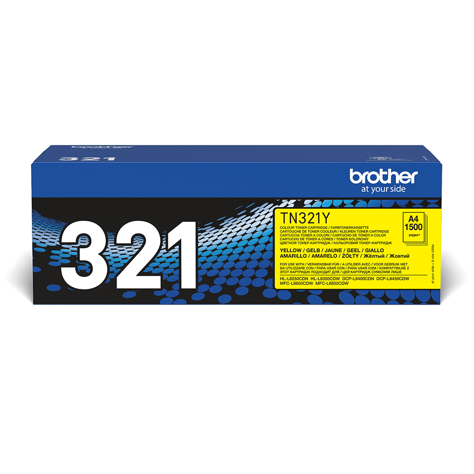 [TN321Y] Brother TN-321Y / TN321Y yellow toner, 1,500 pages