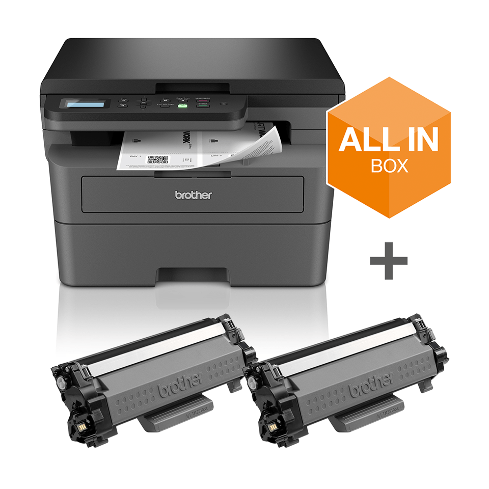 [DCPL2627DWXLRE1] Brother DCP-L2627DWXL mono laser all-in-one, A4, 32 ppm, duplex, Wi-Fi