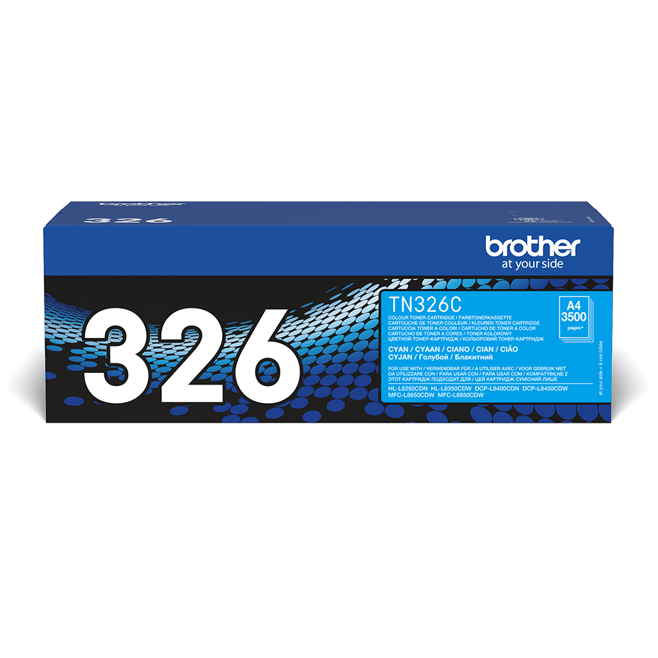 [TN326C] Brother Toner TN-326C / TN326C Cyan XL, 3.500 Seiten