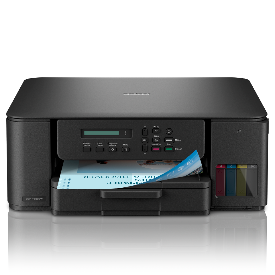 [DCPT580DWRE1] Multifonction jet d'encre couleur Brother DCP-T580DW, A4, recto verso, Wi-Fi