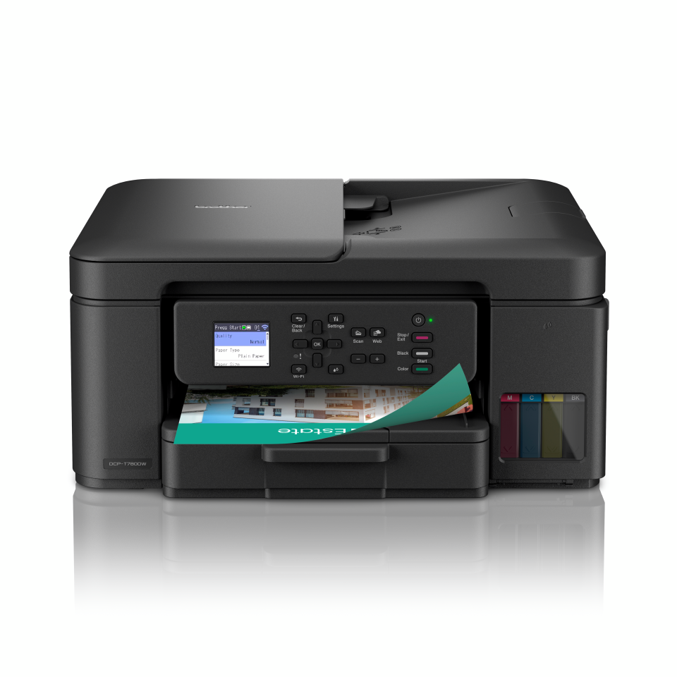[DCPT780DWRE1] Multifonction jet d'encre couleur Brother DCP-T780DW, A4, 16 ipm, recto verso, Wi-Fi